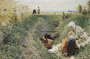Anders Zorn vart dagliga brod Sweden oil painting artist